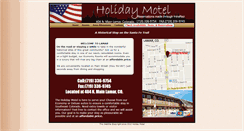 Desktop Screenshot of holidaymotellamar.com